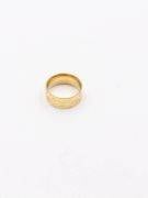 Louis Vuitton gold wide ring-4