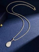 Boucheron zircon necklace-1