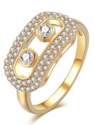 Messika zircon stainless steel ring-4