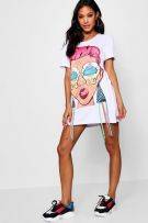 T-shirt Cami in the form of a printed dress-1
