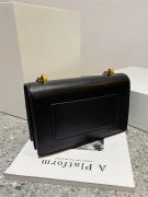 Square bag with a golden metal lock-5