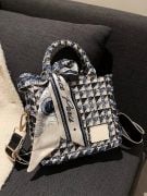 Square bag with scarf-5
