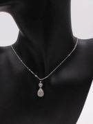 Two small tears chain zircon-5