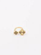 Vancliffe ring with two zirconia roses-2