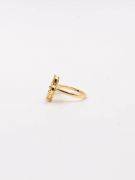 Vancliffe ring with two zirconia roses-4
