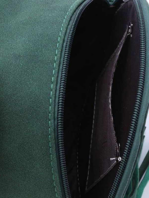 Round bag with elegant purses