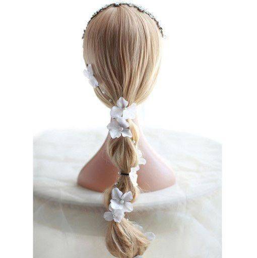 Long hair accessories of eight roses Lulu