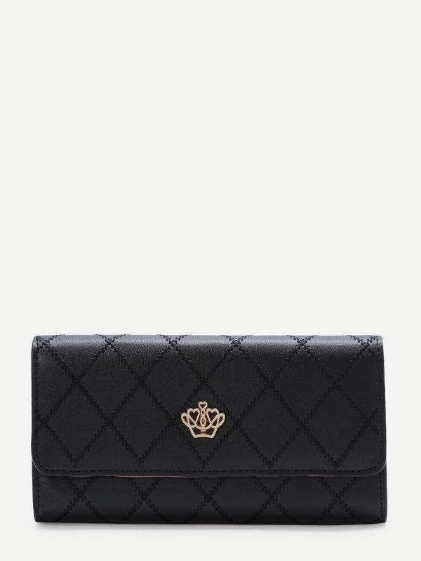 Elegant women's golden purse