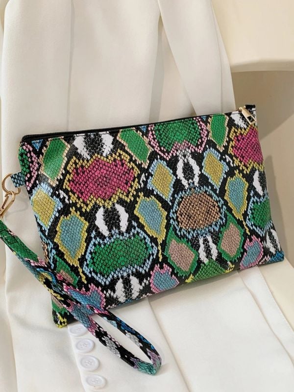 Colorful clutch