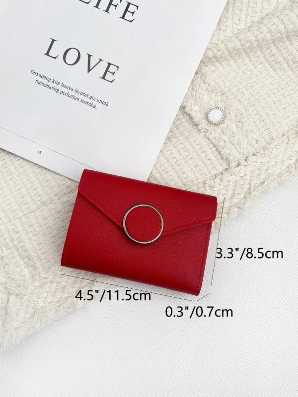 Small red wallet