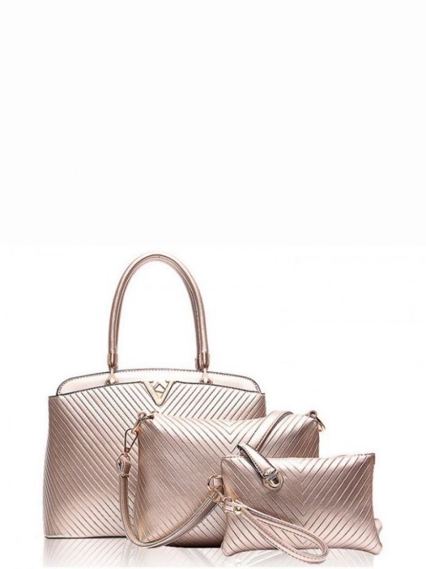 Shoulder bag with wallet and holster