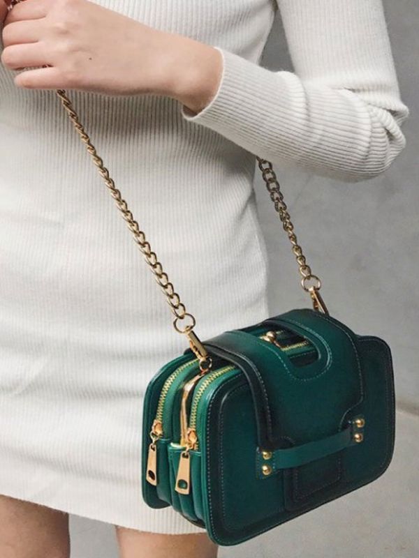 A distinct handbag