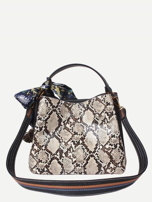 A black bag binds it