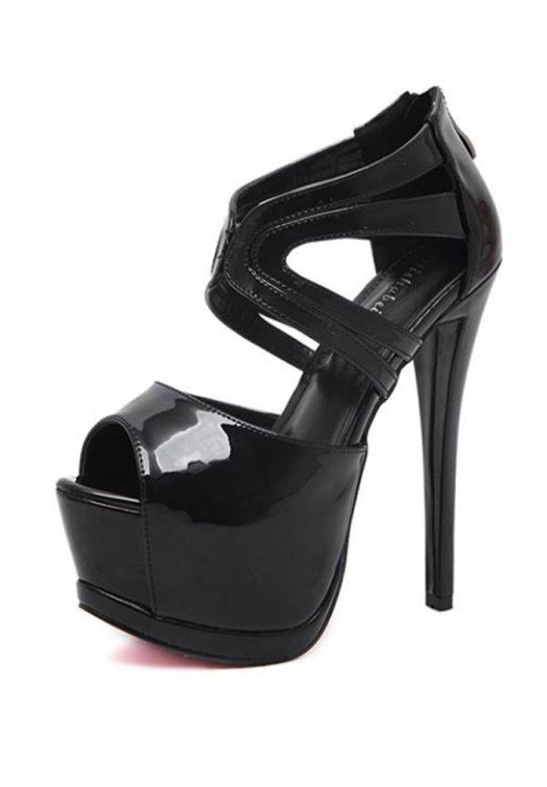 High heel black