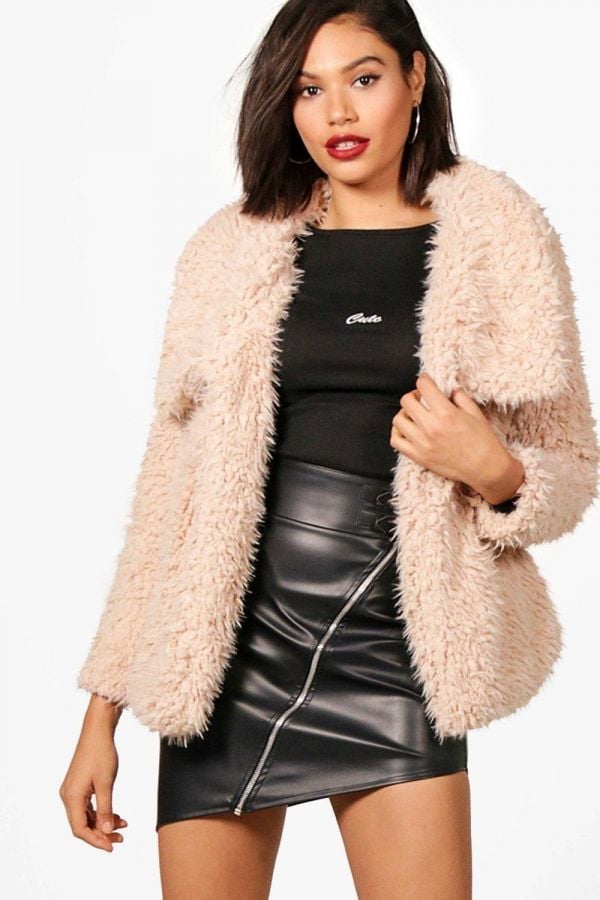Pink Fur Jacket