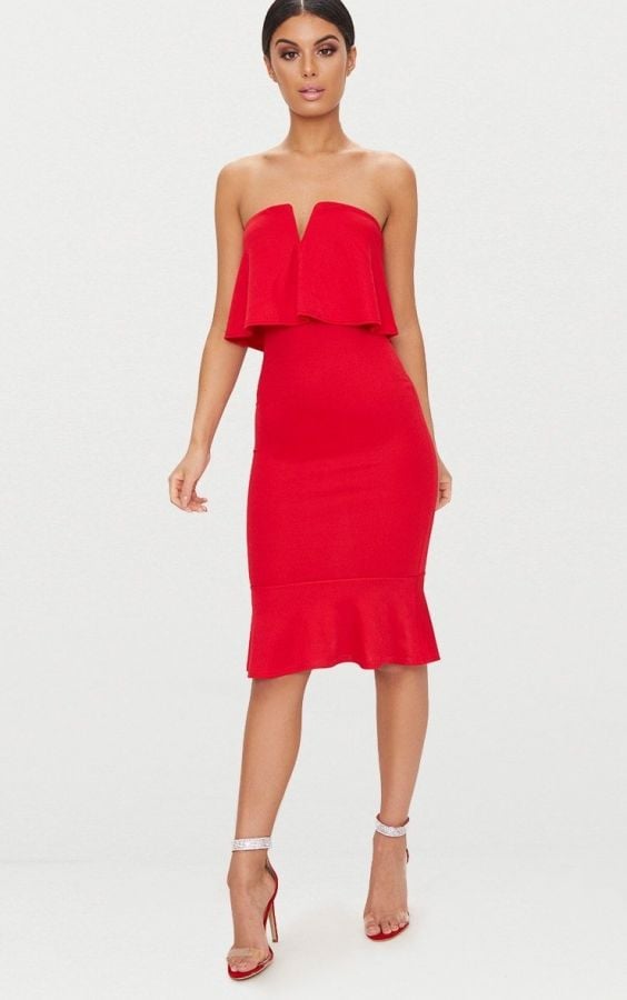 Dress Red medium length