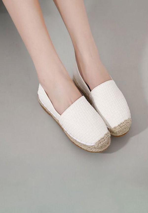 Stylish canvas shoes