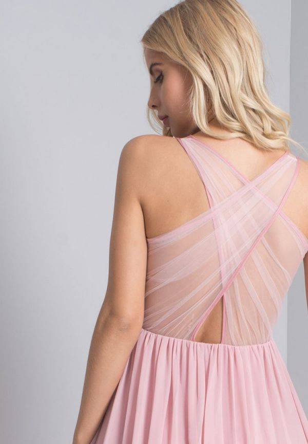 Pink Maxi Dress Lilac