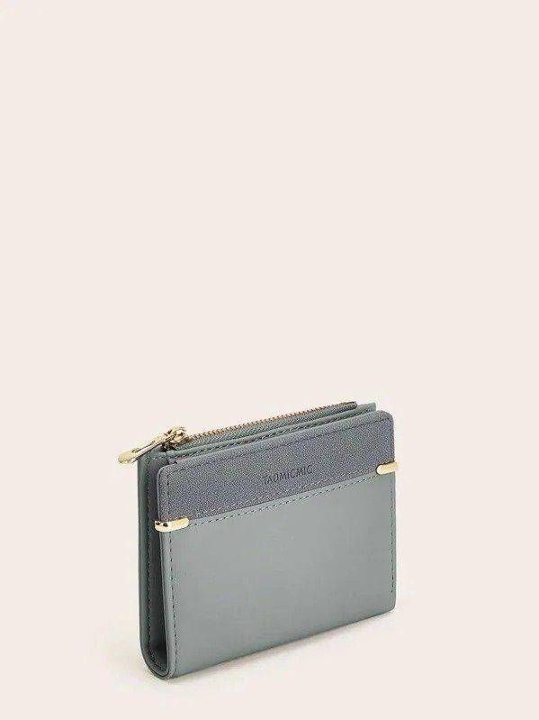 Luxury faux leather wallet