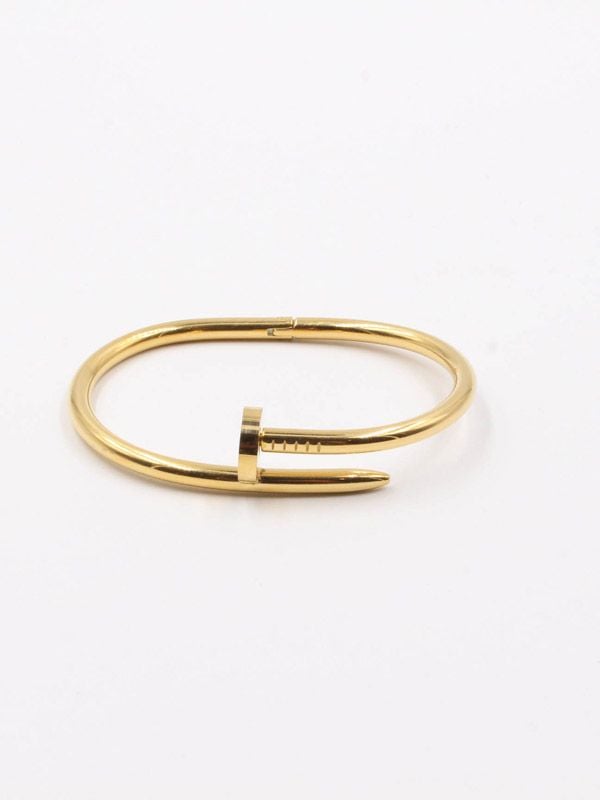 Cartier bracelet nail logo