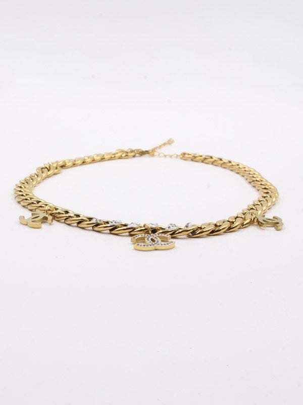 Chanel chain chain necklace