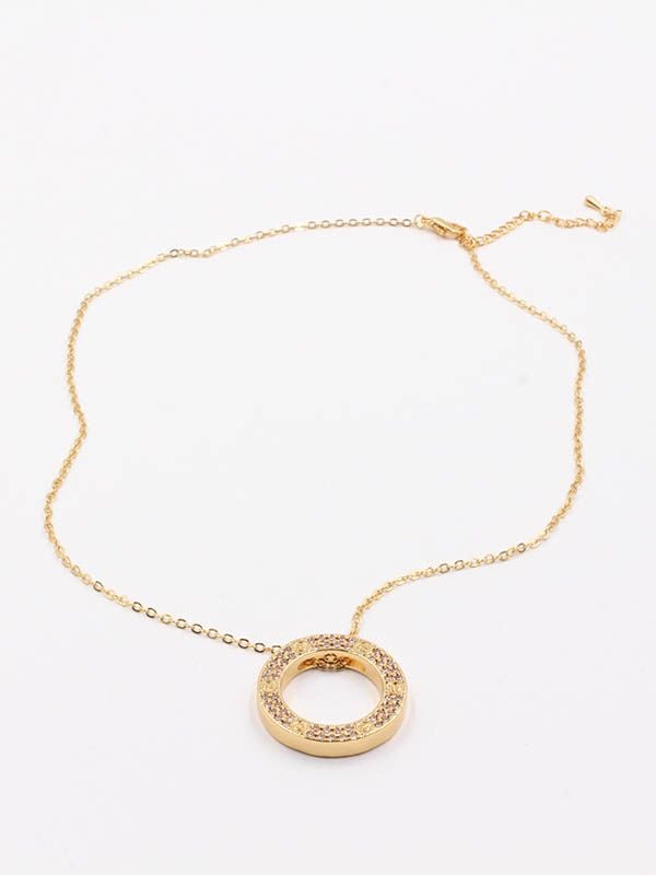 Cartier Round Cubic Zirconia Necklace