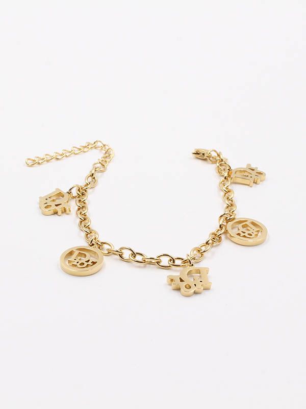 Christian Dior gold bracelet