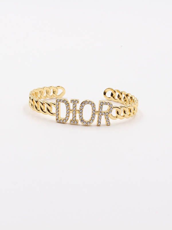 Christian Dior cubic zirconia bracelet