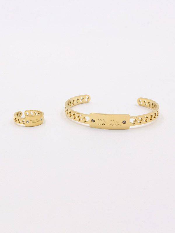 Tiffany bracelet and ring