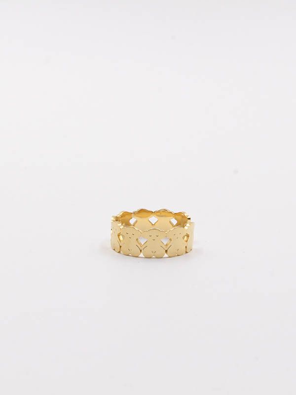Gold Toss ring