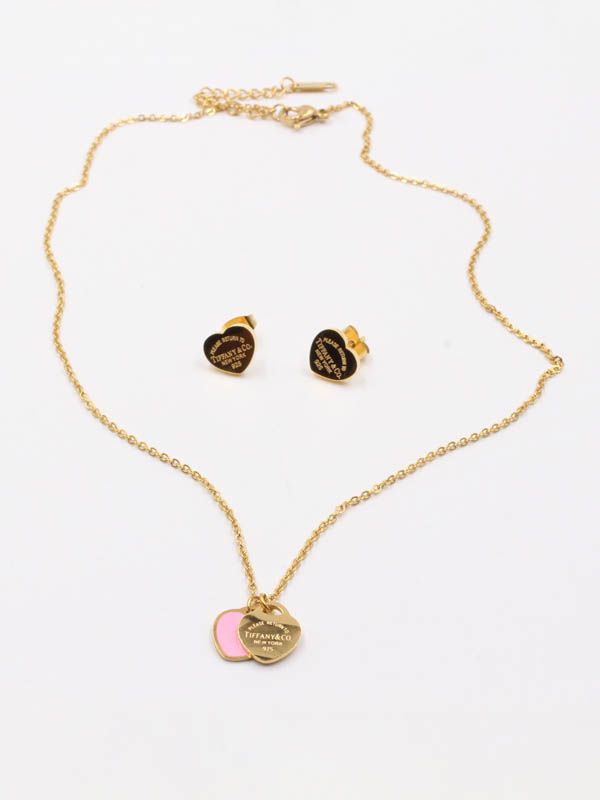 Tiffany catenary and earring