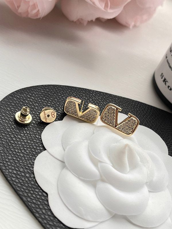 Valentino cubic zirconia earrings