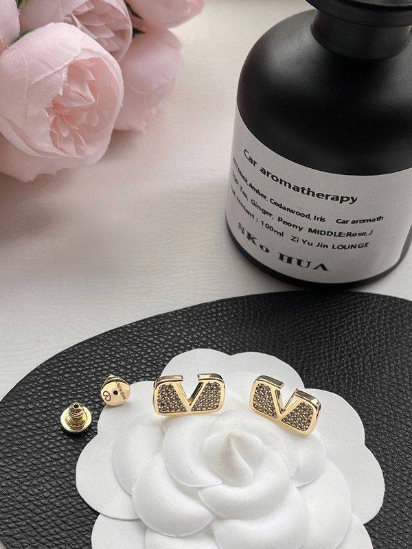 Valentino cubic zirconia earrings