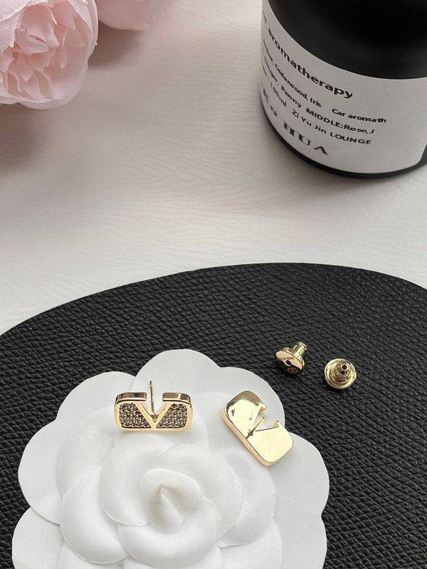 Valentino cubic zirconia earrings