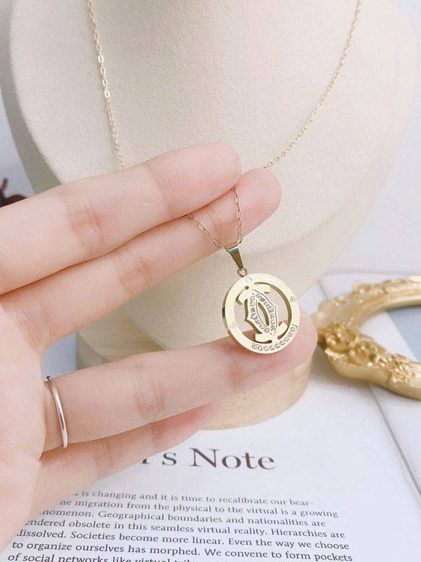 Cartier Circle Logo Necklace