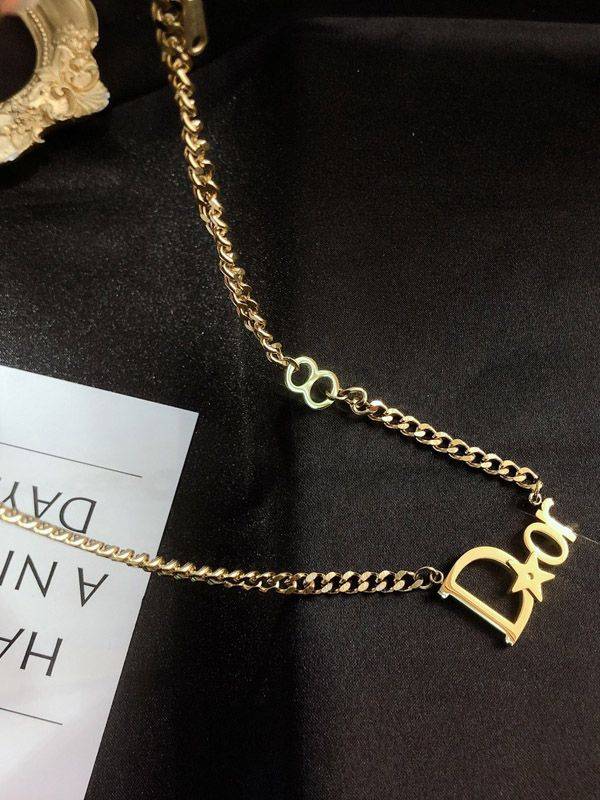 Dior | Jewelry | Dior Like Cd Chain Necklace | Poshmark