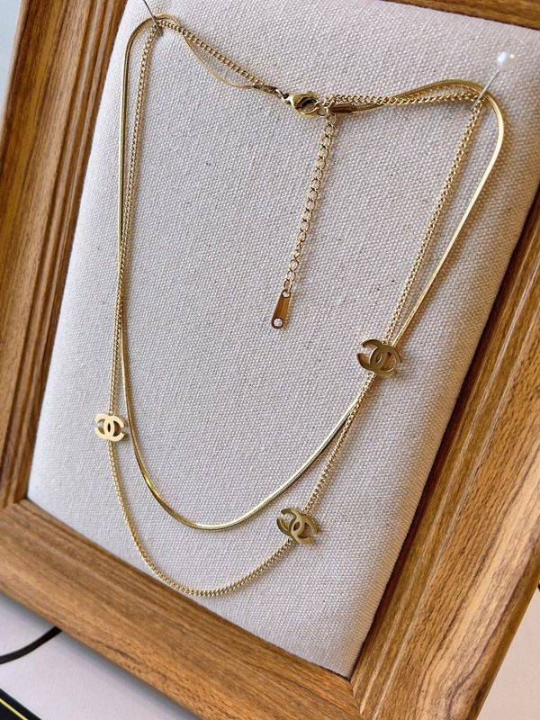 Chanel Double Shine Necklace