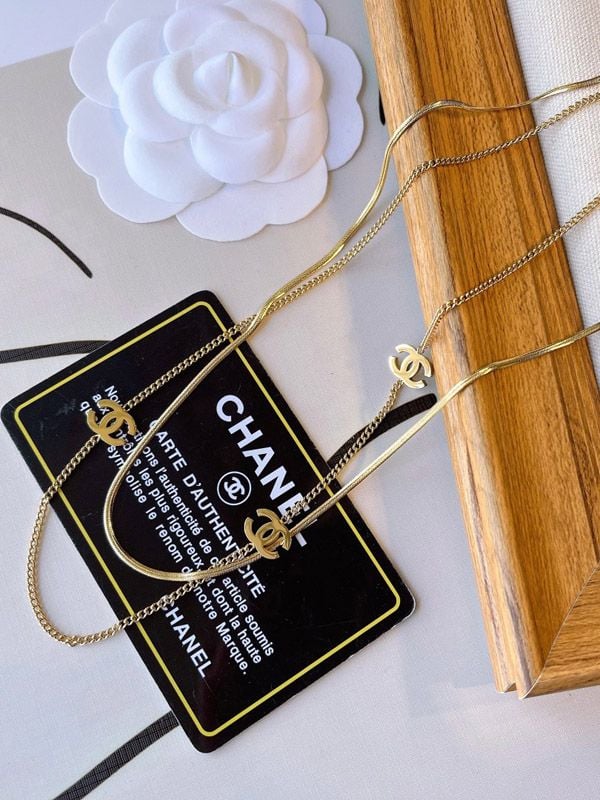 Chanel Double Shine Necklace