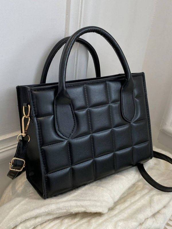 black square bag