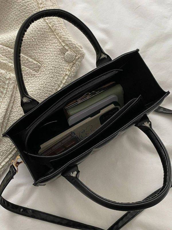 black square bag