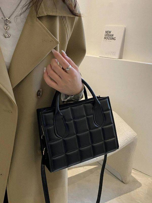 black square bag
