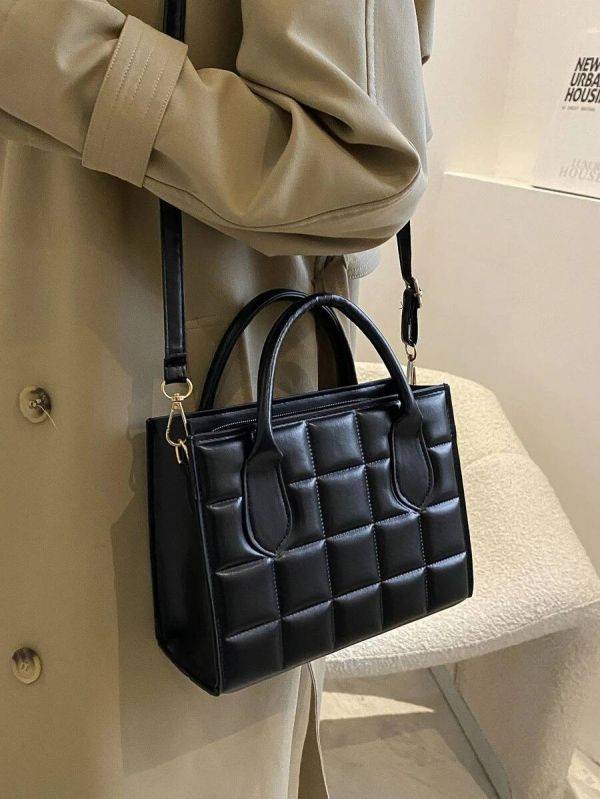 black square bag