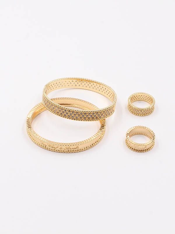 Van Cleef bracelets and rings