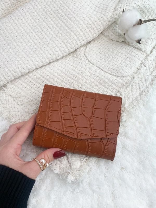 Small brown wallet
