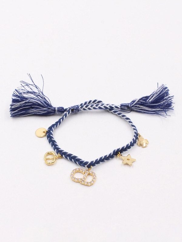 Dior bracelets twisted threads
