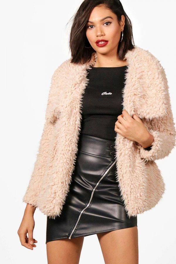 Pink Fur Jacket
