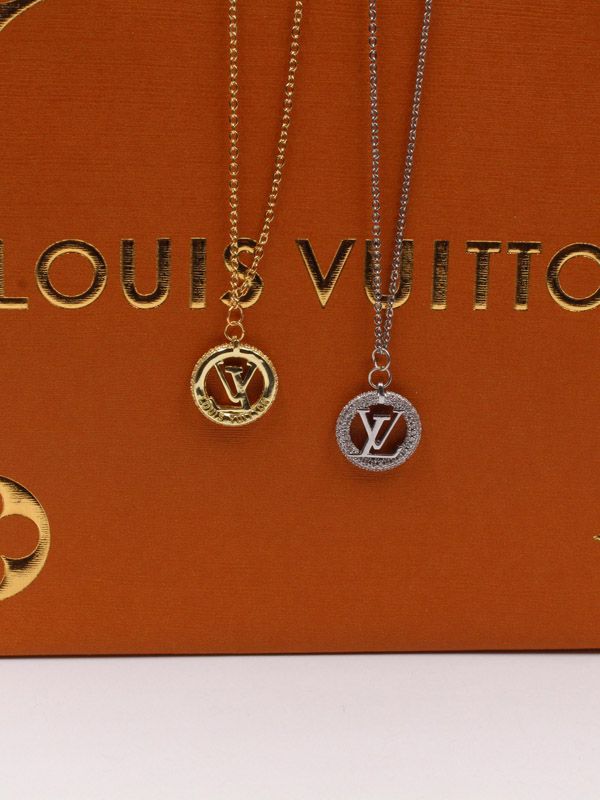 Louis Vuitton Circle Monogram Necklace