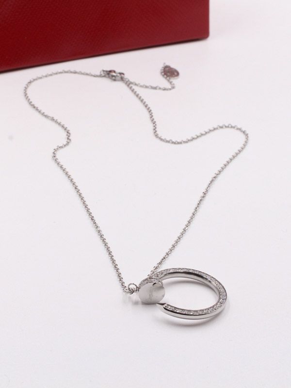 Cartier nail chain, large zircon