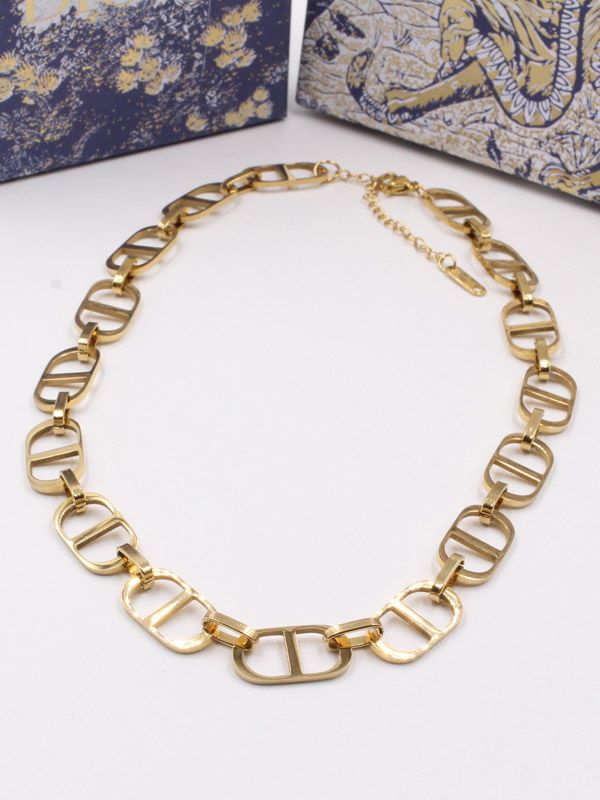 Dior necklace large necklace