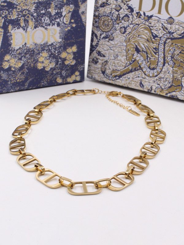 Dior necklace large necklace